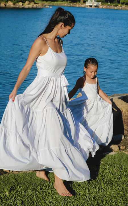 Lumley Lush Tiered Maxi Dress - Watercolor